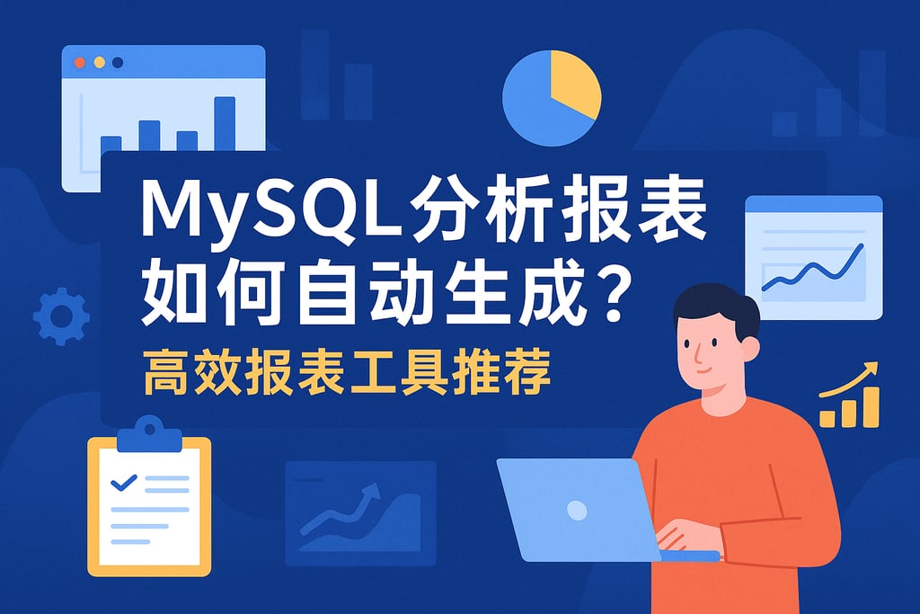mysql分析报表如何自动生成？高效报表工具推荐