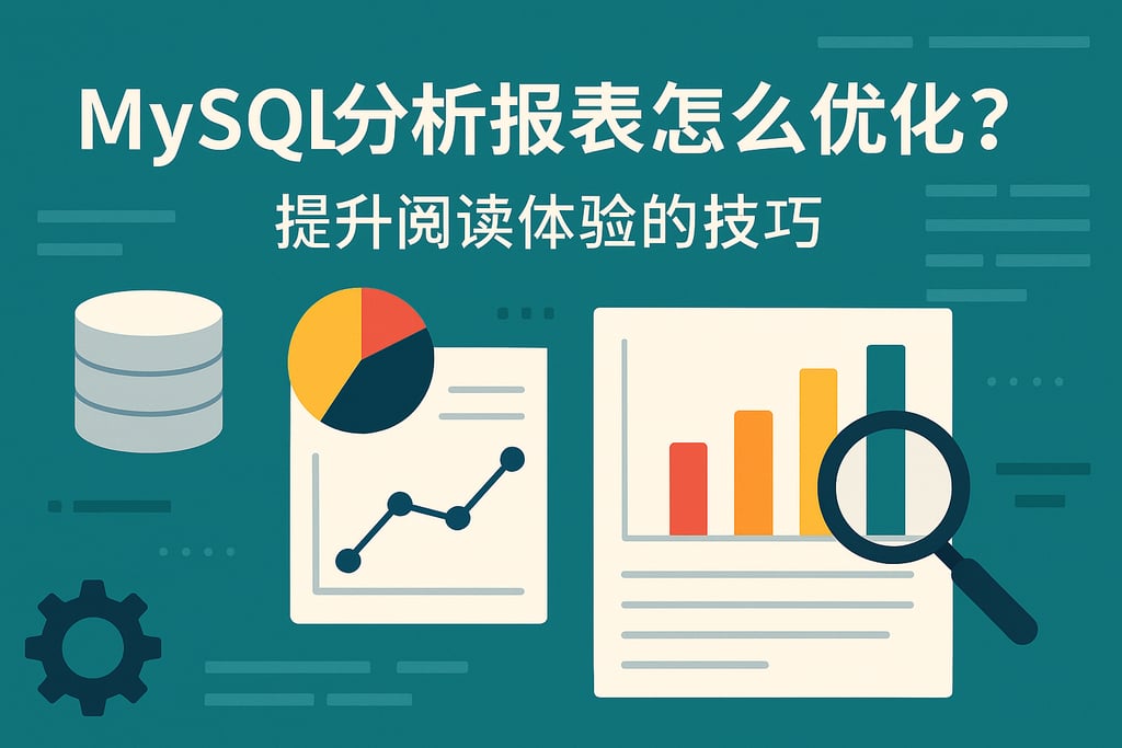 mysql分析报表怎么优化？提升阅读体验的技巧
