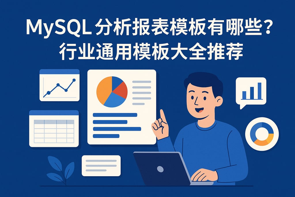 mysql分析报表模板有哪些？行业通用模板大全推荐