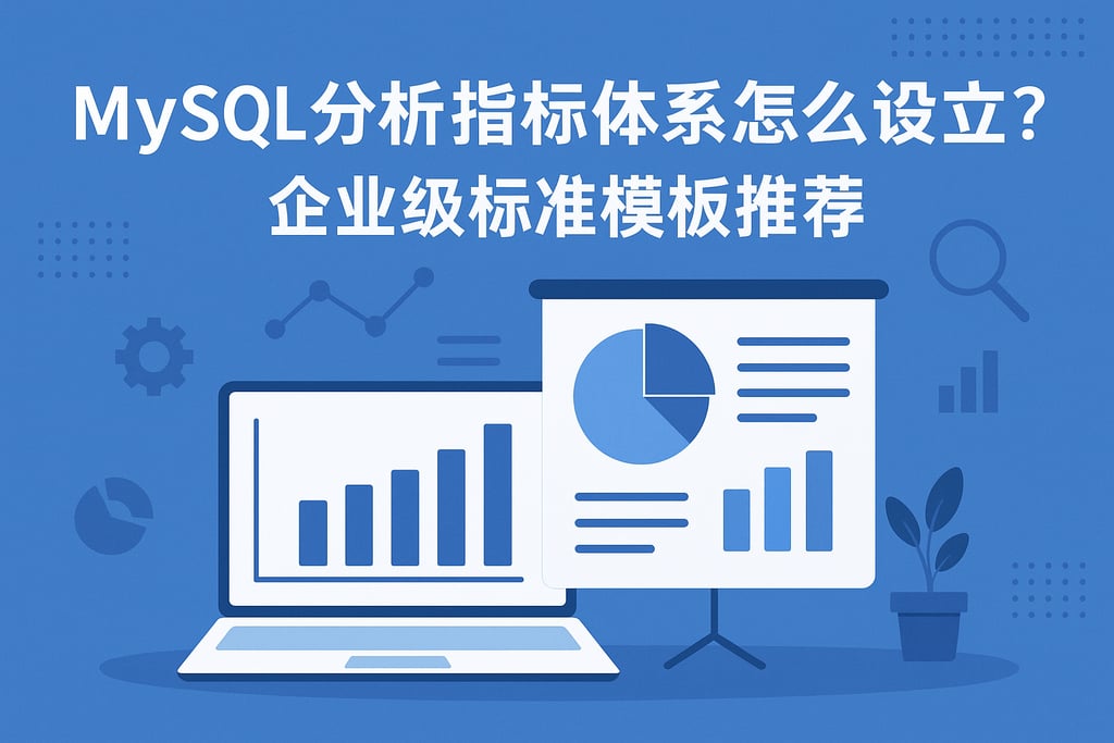 mysql分析指标体系怎么设计？企业级标准模板推荐