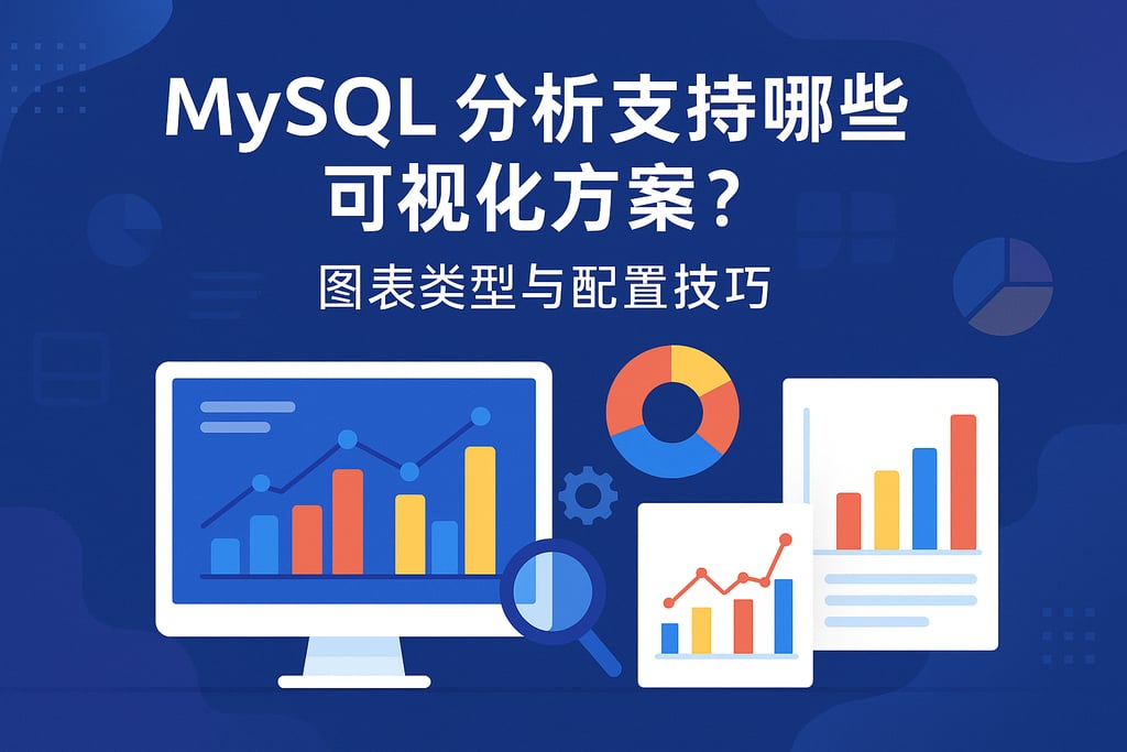mysql分析支持哪些可视化方案？图表类型与配置技巧