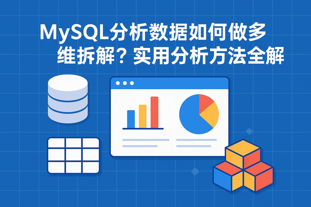 mysql分析数据如何做多维拆解？实用分析方法全解