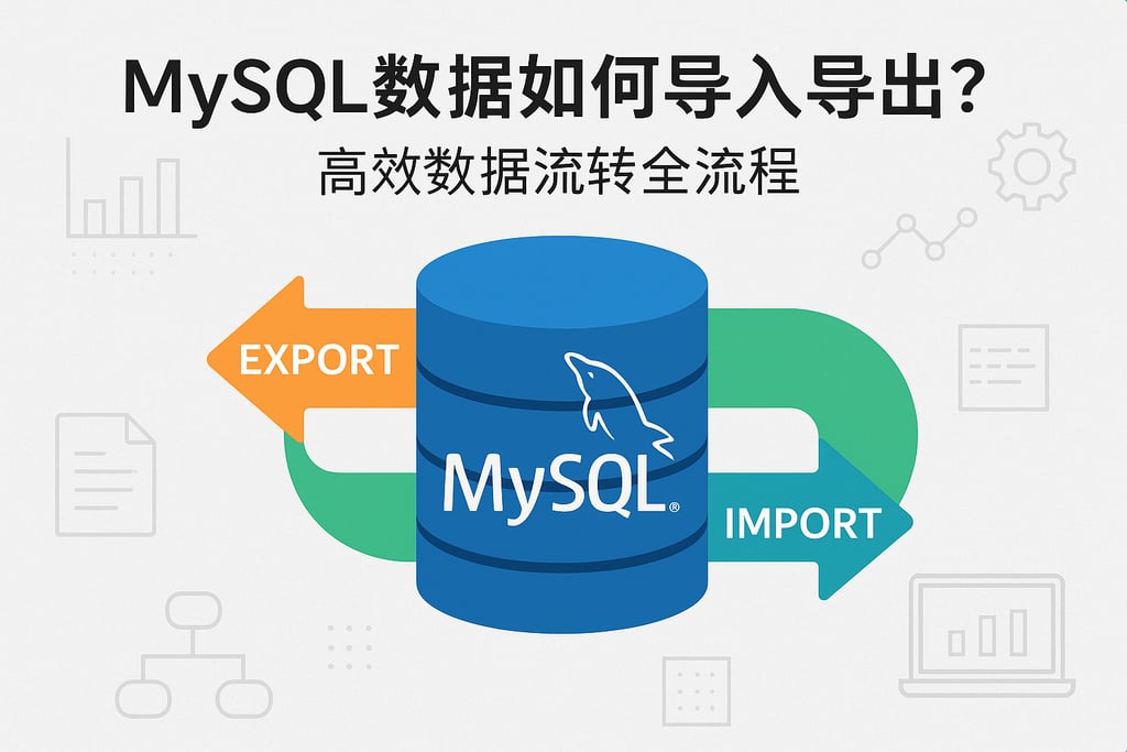 mysql分析数据如何导入导出？高效数据流转全流程