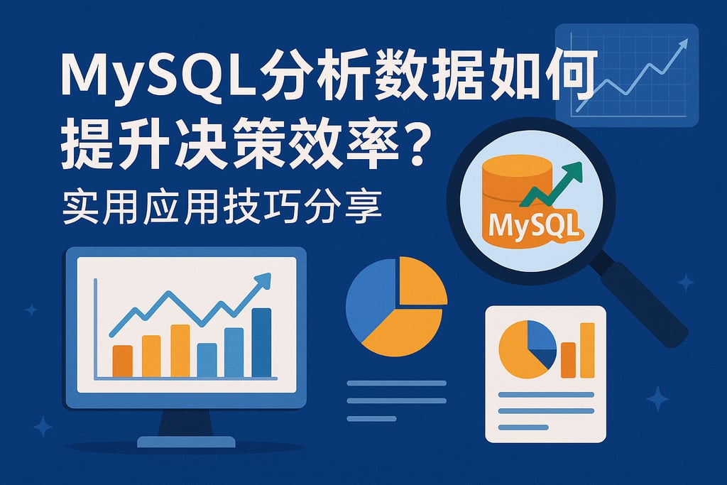 mysql分析数据如何提升决策效率？实用应用技巧分享
