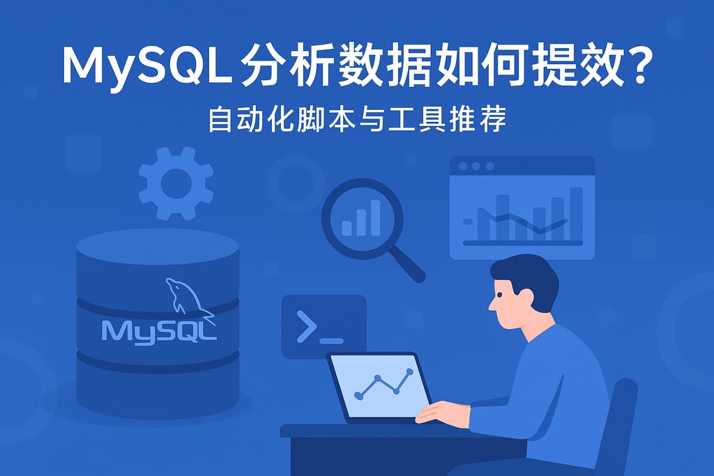 mysql分析数据如何提效？自动化脚本与工具推荐