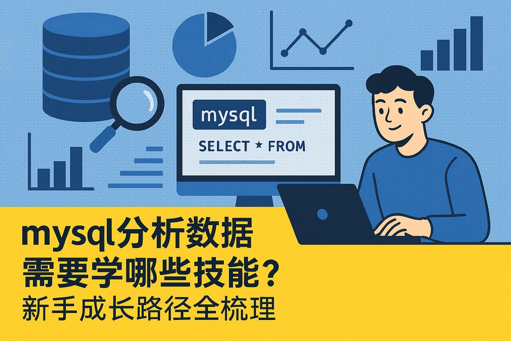 mysql分析数据需要学哪些技能？新手成长路径全梳理