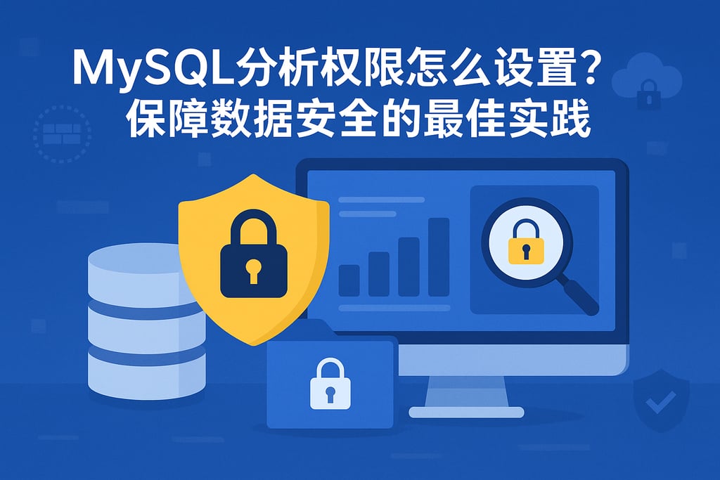 mysql分析权限怎么设置？保障数据安全的最佳实践