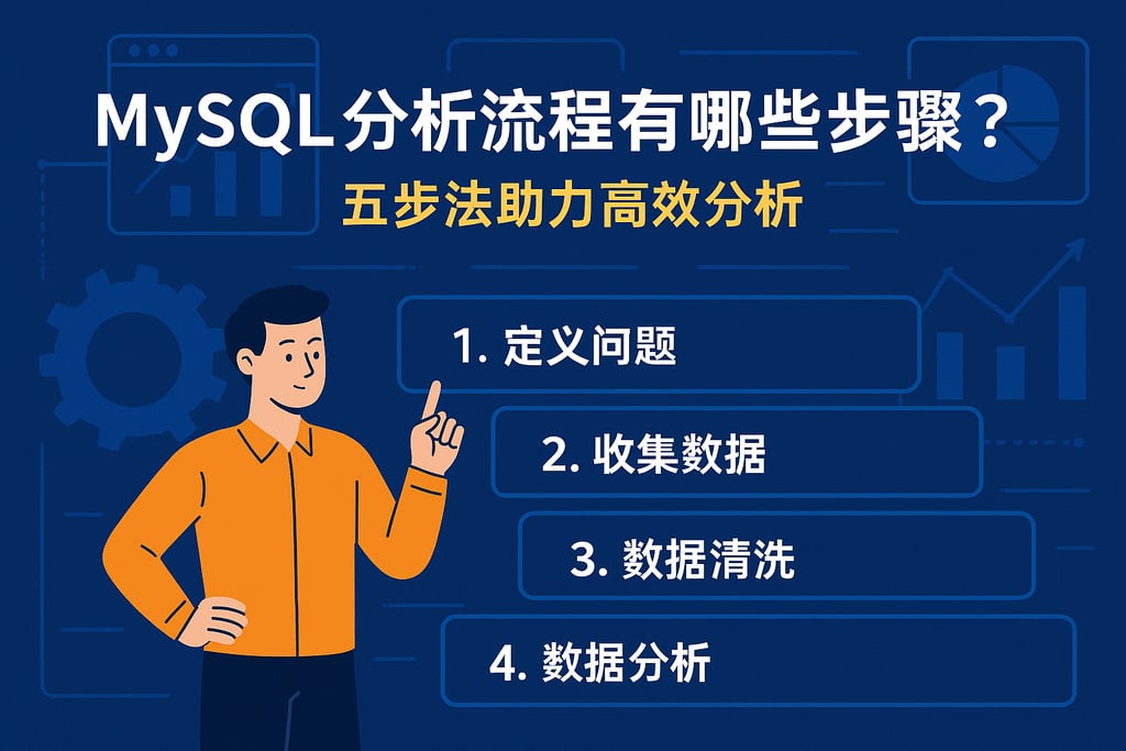 mysql分析流程有哪些步骤？五步法助力高效分析