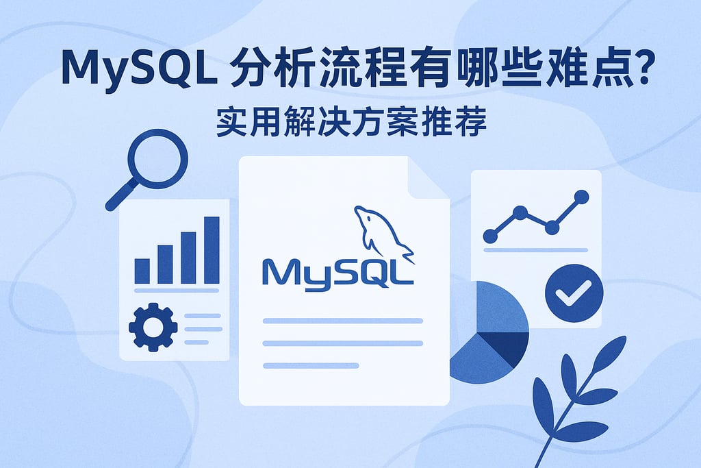mysql分析流程有哪些难点？实用解决方案推荐