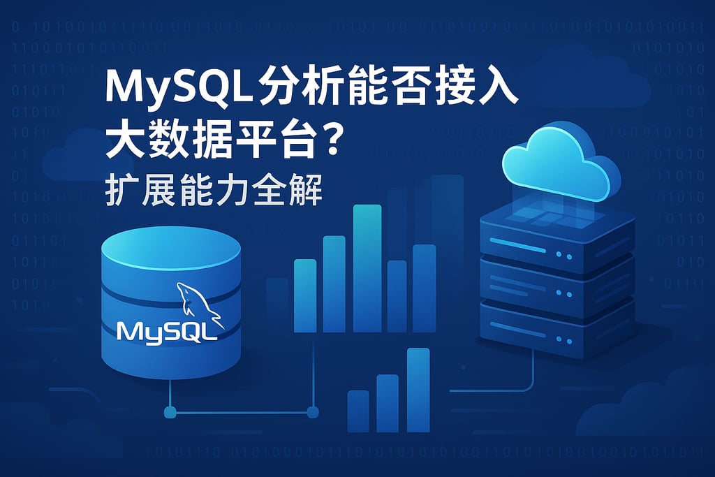 mysql分析能否接入大数据平台？扩展能力全解