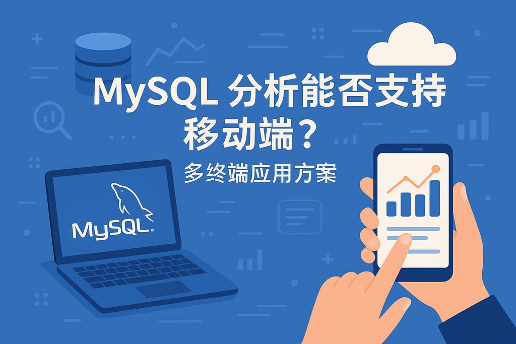 mysql分析能否支持移动端？多终端应用方案