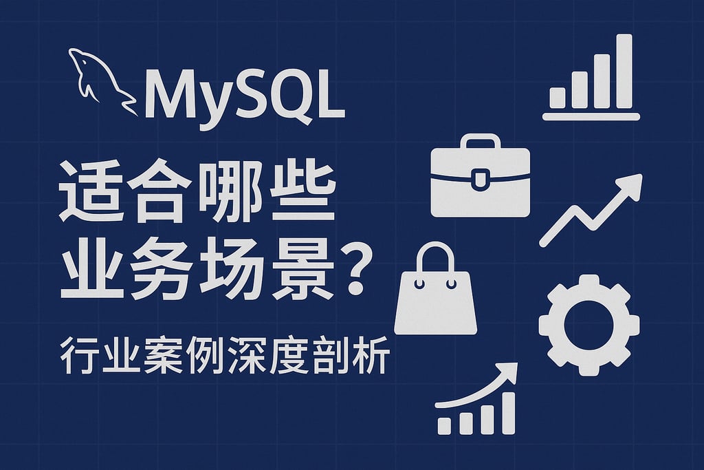 mysql分析适合哪些业务场景？行业案例深度剖析