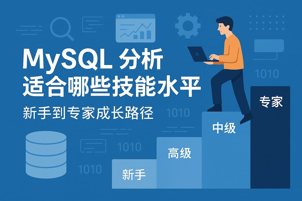 mysql分析适合哪些技能水平？新手到专家成长路径