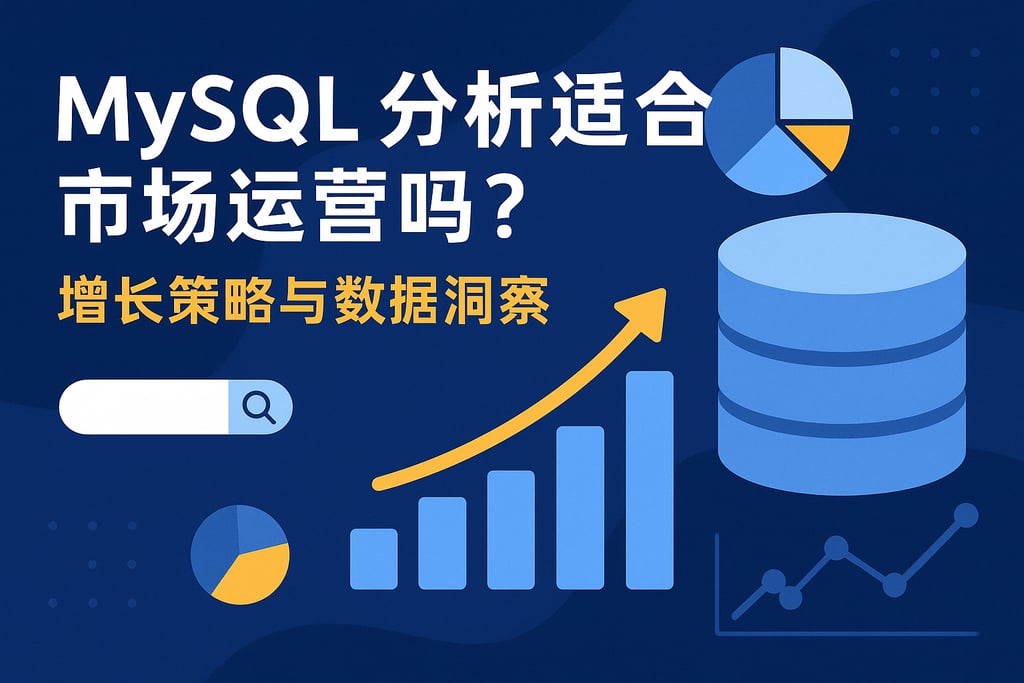 mysql分析适合市场运营吗？增长策略与数据洞察