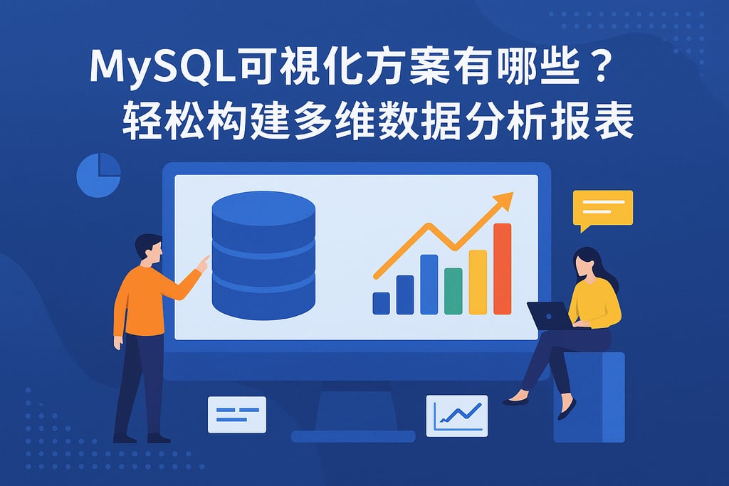 mysql可视化方案有哪些？轻松构建多维数据分析报表
