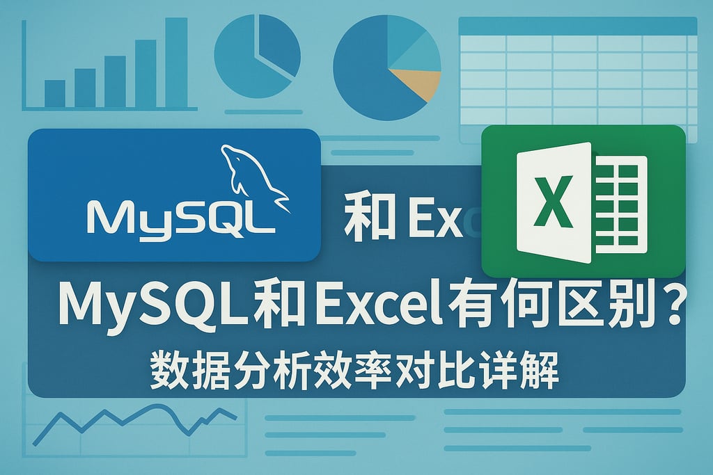 mysql和Excel有何区别？数据分析效率对比详解。