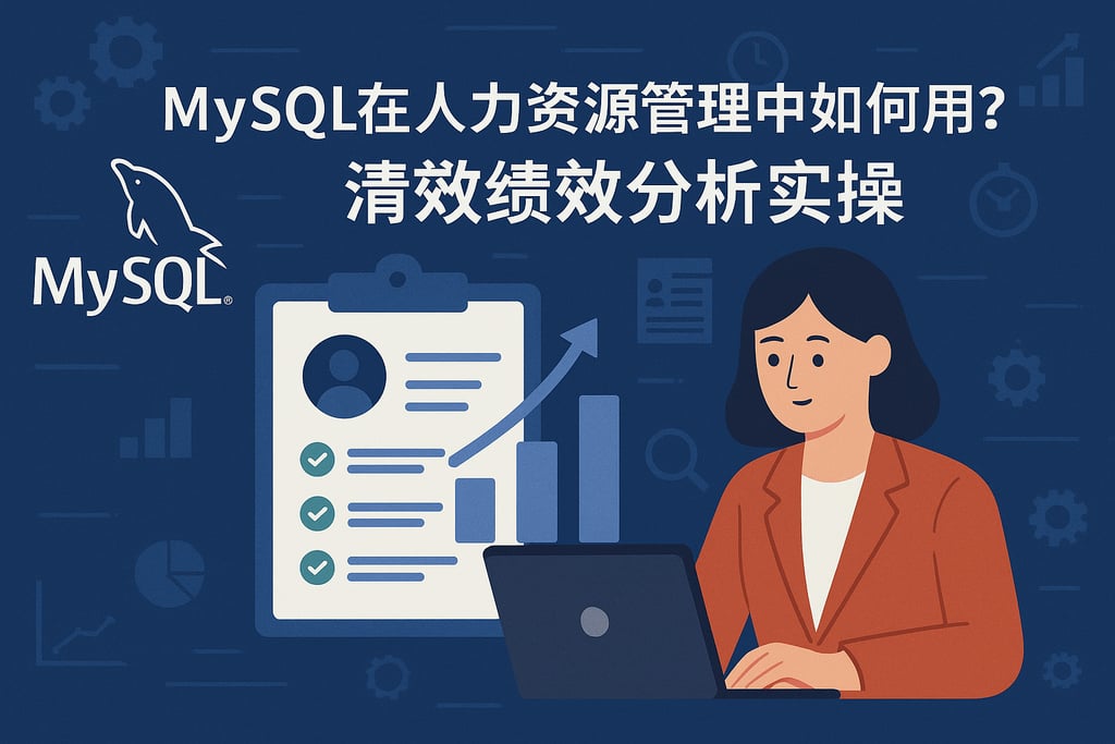 mysql在人力资源管理中如何用？员工绩效分析实操