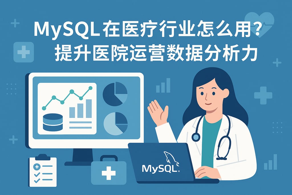 mysql在医疗行业怎么用？提升医院运营数据分析力