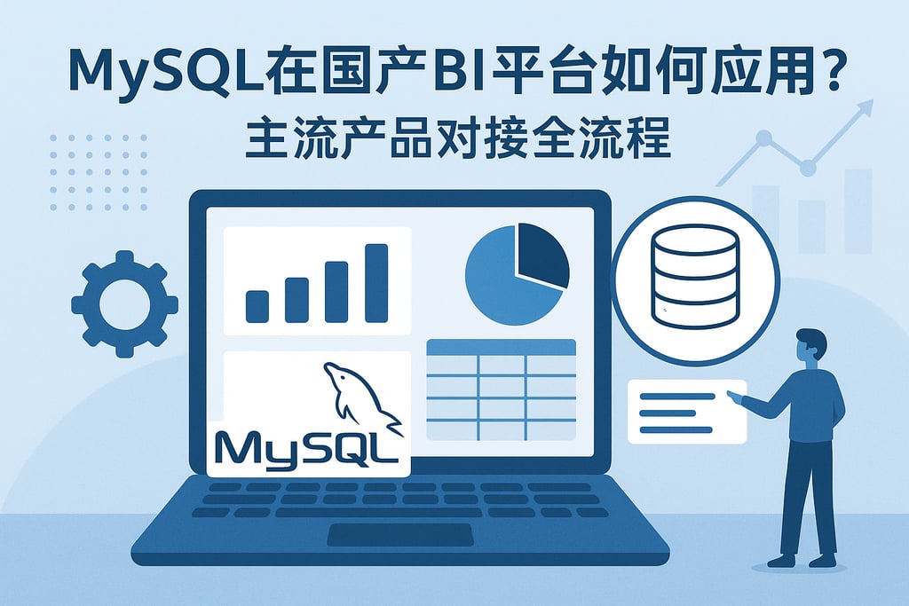 mysql在国产BI平台如何应用？主流产品对接全流程