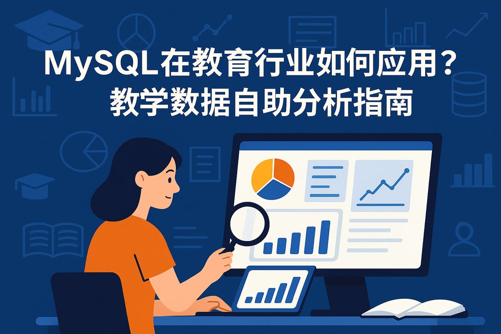 mysql在教育行业如何应用？教学数据自助分析指南