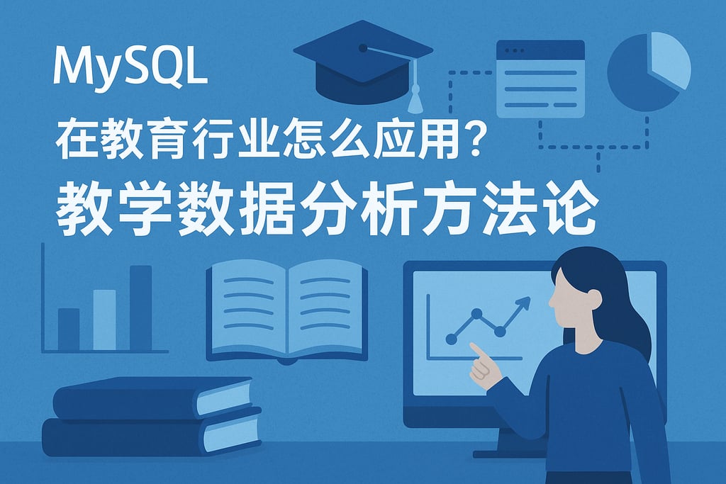 mysql在教育行业怎么应用？教学数据分析方法论