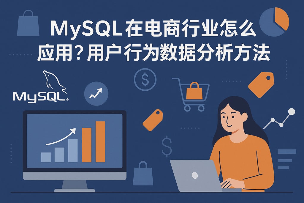 mysql在电商行业怎么应用？用户行为数据分析方法