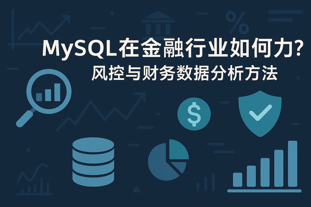mysql在金融行业如何助力？风控与财务数据分析方法
