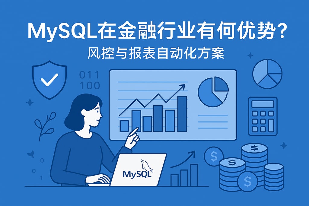 mysql在金融行业有何优势？风控与报表自动化方案