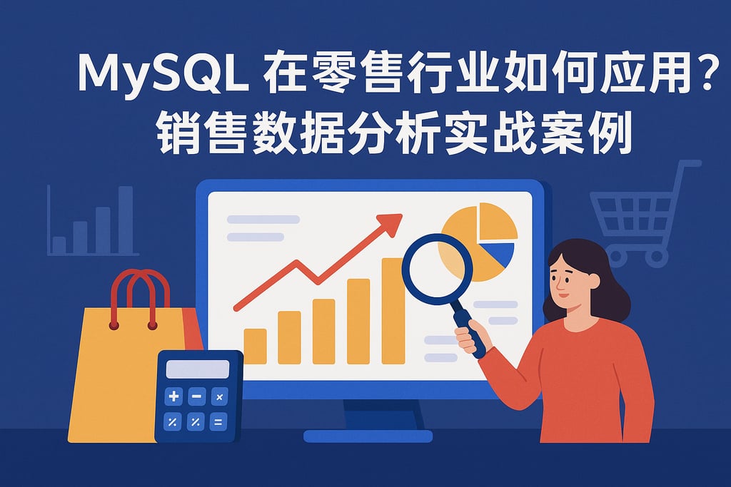 mysql在零售行业如何应用？销售数据分析实战案例