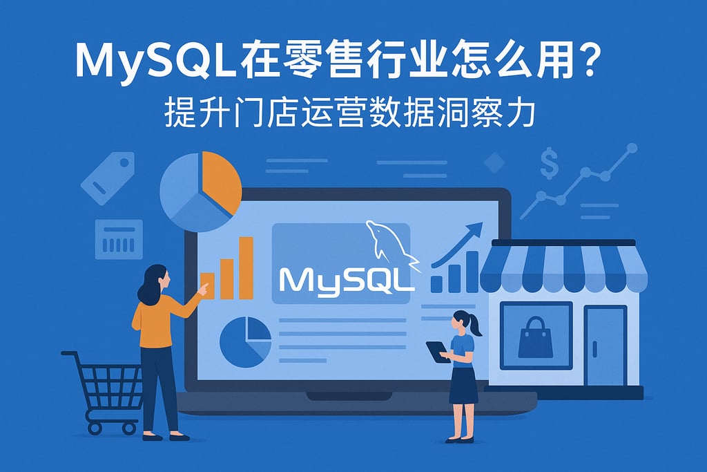 mysql在零售行业怎么用？提升门店运营数据洞察力