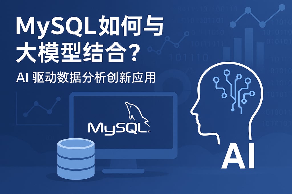 mysql如何与大模型结合？AI驱动数据分析创新应用