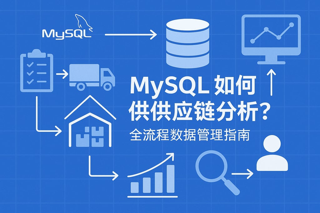 mysql如何做供应链分析？全流程数据管理指南