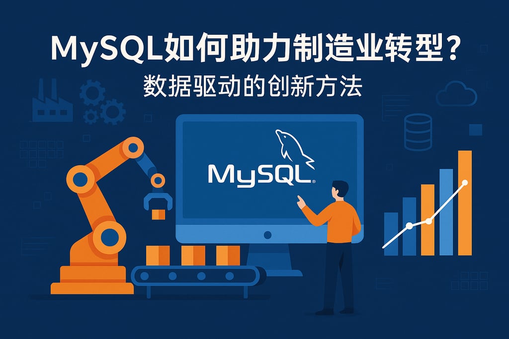 mysql如何助力制造业转型？数据驱动创新方法