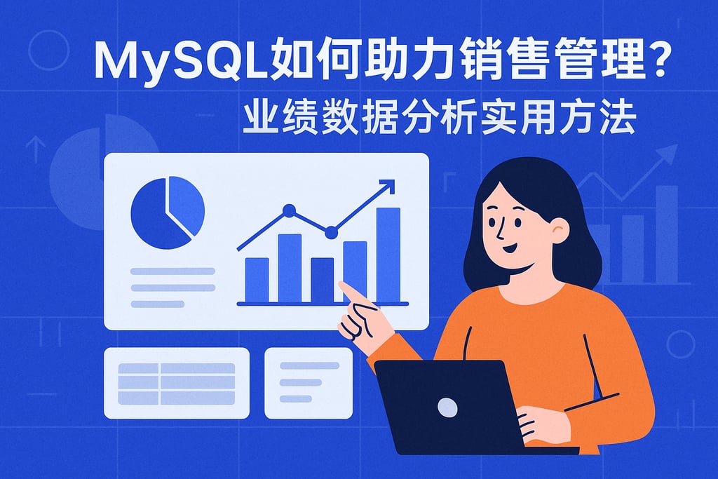 mysql如何助力销售管理？业绩数据分析实用方法