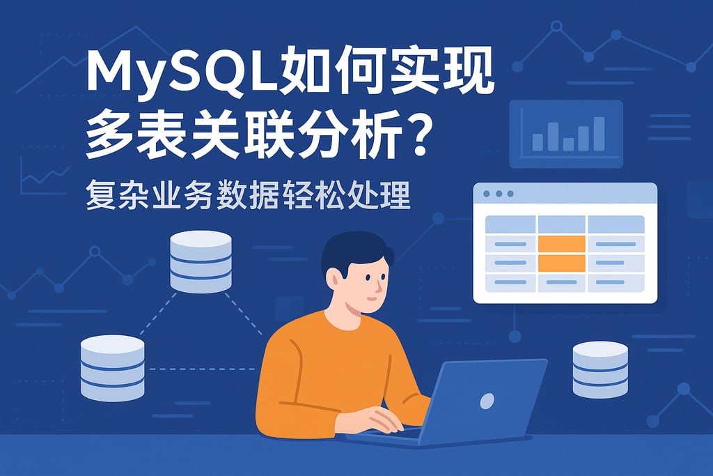 mysql如何实现多表关联分析？复杂业务数据轻松处理