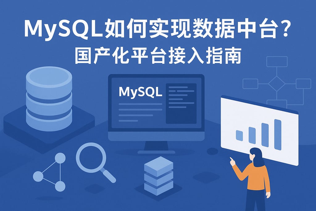 mysql如何实现数据中台？国产化平台接入指南