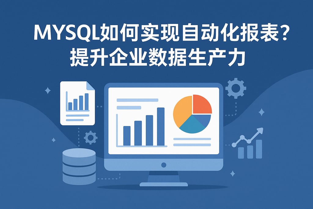 mysql如何实现自动化报表？提升企业数据生产力