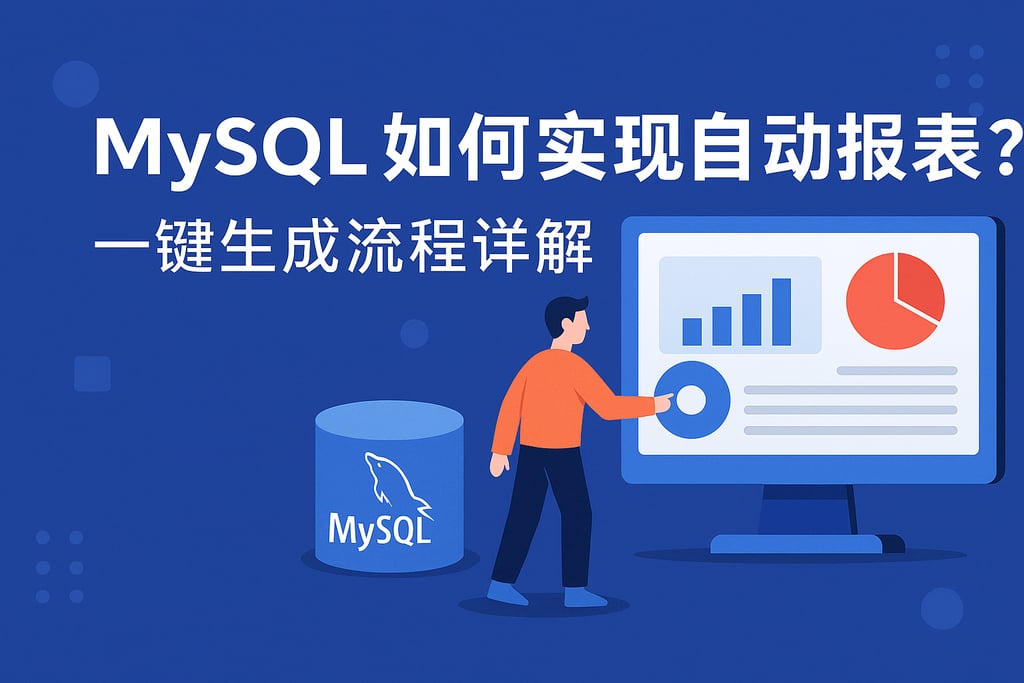 mysql如何实现自动报表？一键生成流程详解