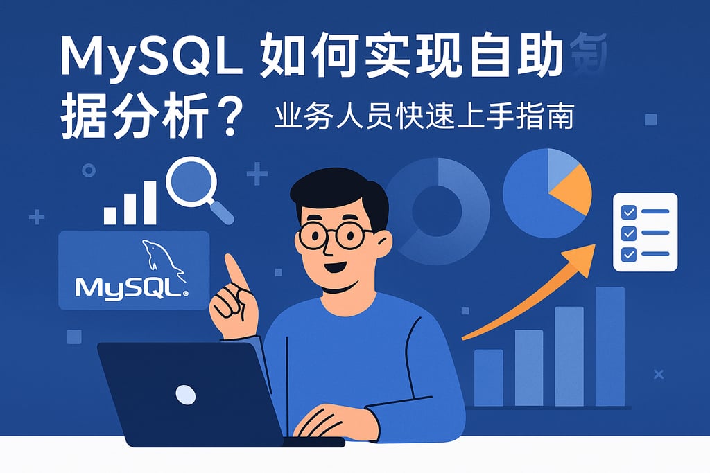 mysql如何实现自助数据分析？业务人员快速上手指南