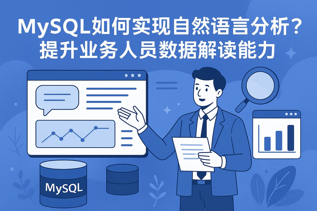 mysql如何实现自然语言分析？提升业务人员数据解读能力