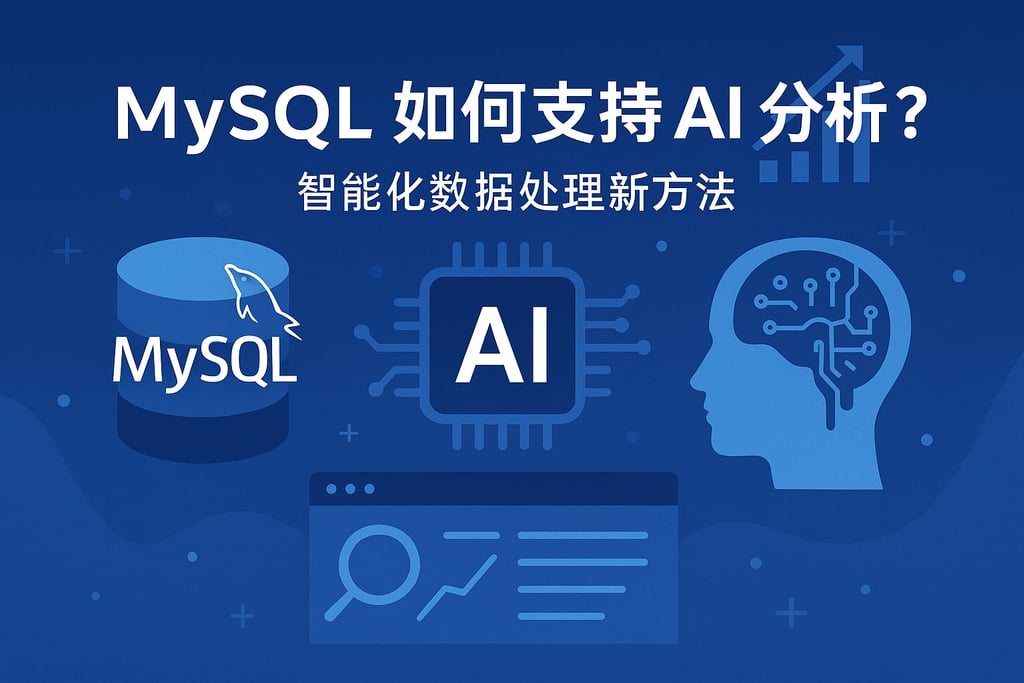 mysql如何支持AI分析？智能化数据处理新方法
