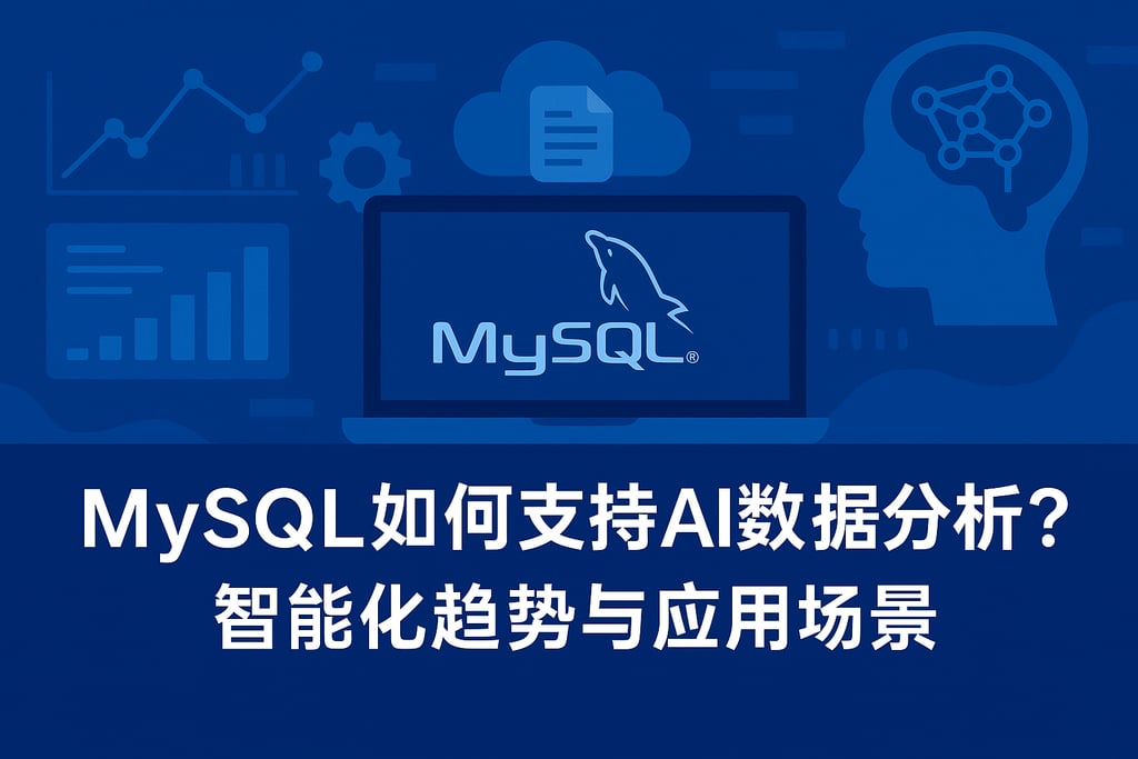 mysql如何支持AI数据分析？智能化趋势与应用场景