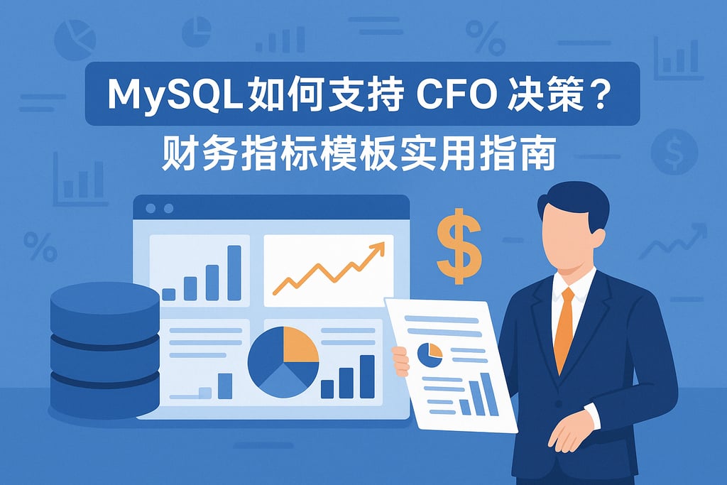 mysql如何支持CFO决策？财务指标模板实用指南