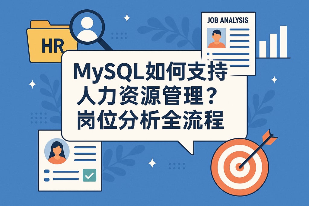mysql如何支持人力资源管理？岗位分析全流程