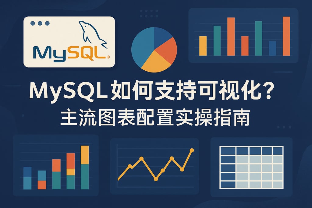 mysql如何支持可视化？主流图表配置实操指南