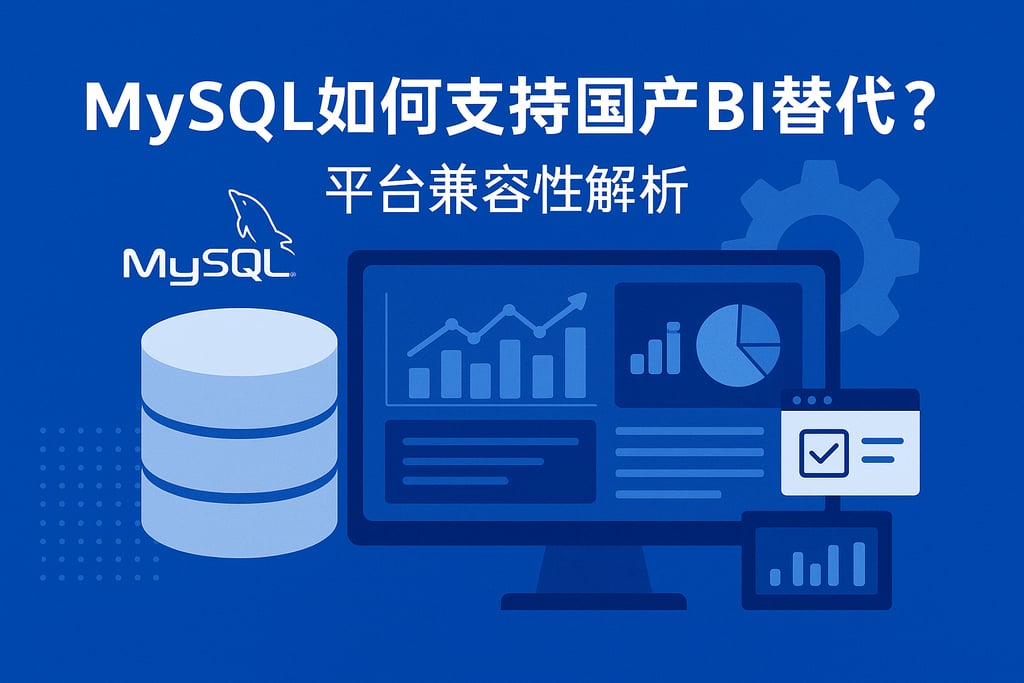 mysql如何支持国产BI替代？平台兼容性解析
