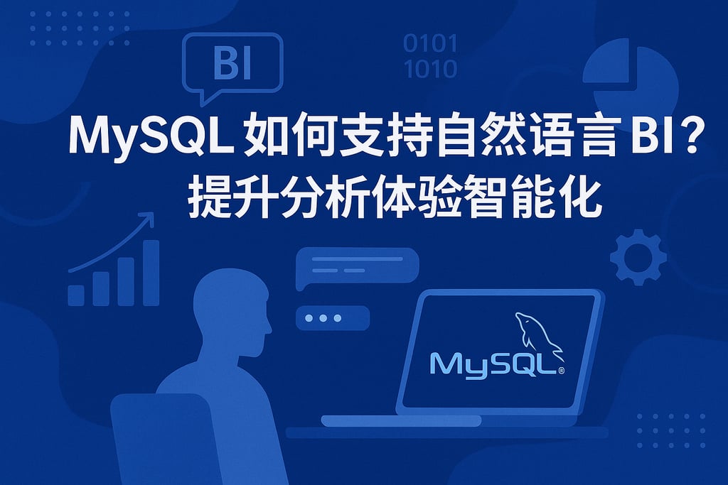 mysql如何支持自然语言BI？提升分析体验智能化