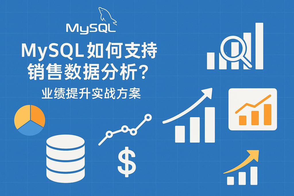 mysql如何支持销售数据分析？业绩提升实战方案