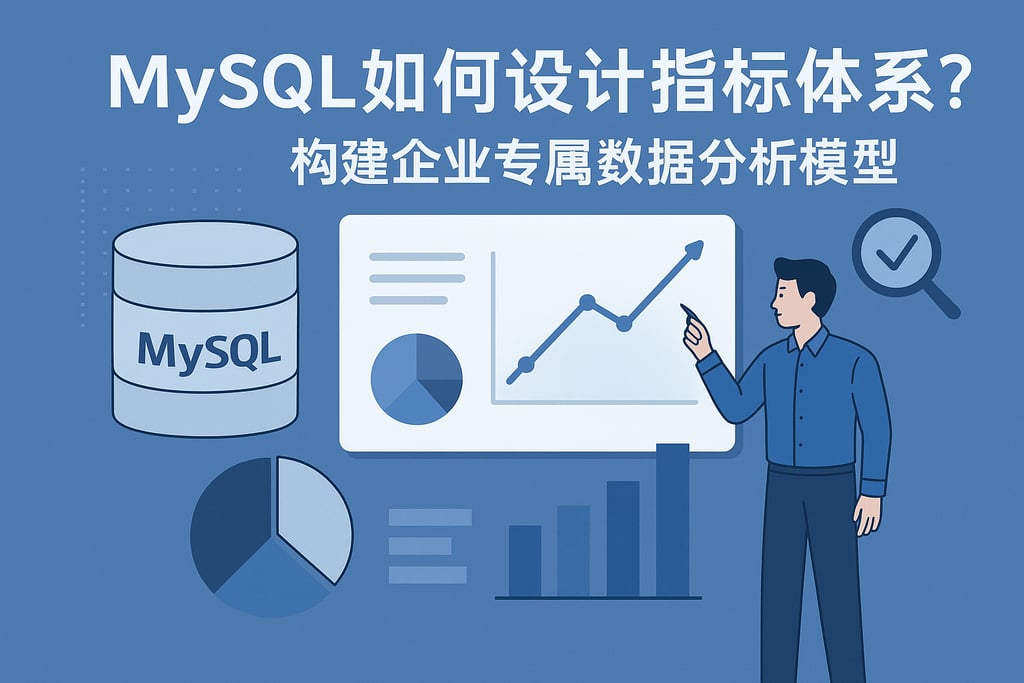 mysql如何设计指标体系？构建企业专属数据分析模型