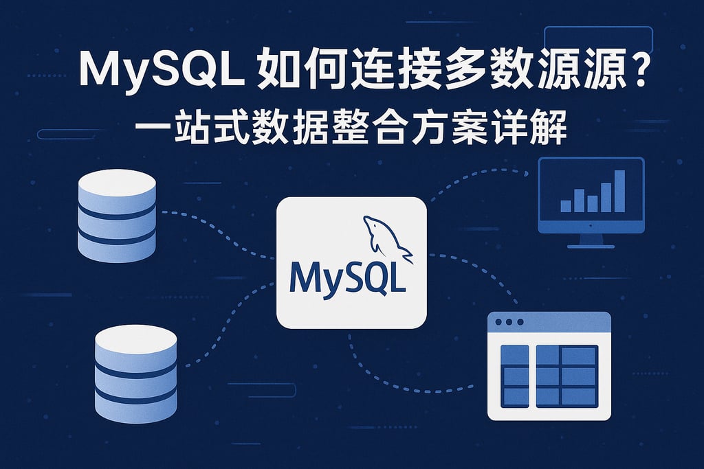 mysql如何连接多数据源？一站式数据整合方案详解